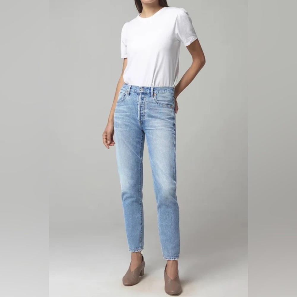 Citizens of Humanity Liya High Rise Classic Fit Crop Jeans 27